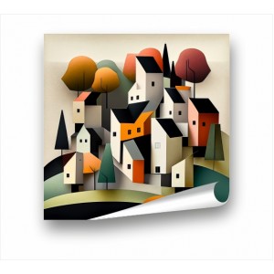 Wall Decoration | Posters | Houses on the Hill PP_2300701
