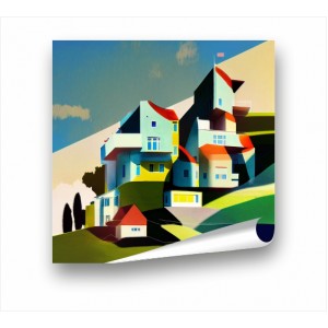 Wall Decoration | Posters | Houses on the Hill PP_2300702