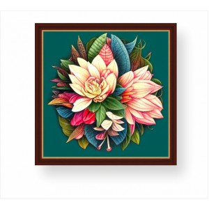 Wall Decoration | Framed | Flowers FP_3101901