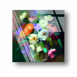 Wall Decoration | Glass | Flowers GP_3201302