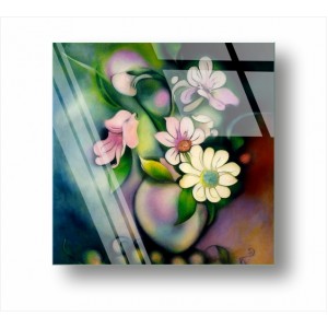 Wall Decoration | Glass | Flowers GP_3201501