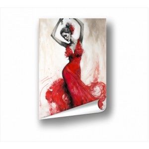 Wall Decoration | Music Dance PP | Woman PP_4100202