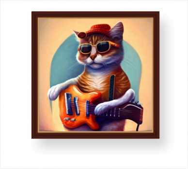 Cat With A Guitar FP_4402100