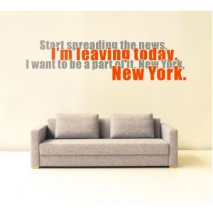 Wall Decoration | Wall Stickers | I Am Leaving Today