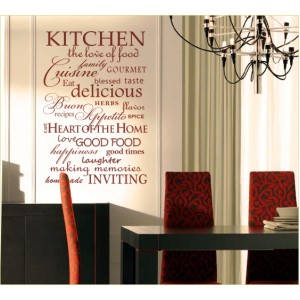 Wall Decoration | Kitchen Wall Words  | Kitchen Delicious, Variant