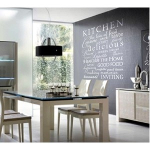 Wall Decoration | Kitchen Wall Words  | Kitchen Delicious