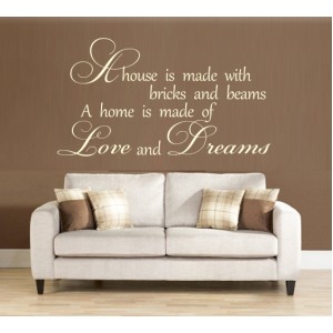 Wall Decoration | Family, Love  | Love and Dreams