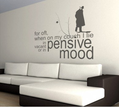 Pensive Mood, Customized Quote