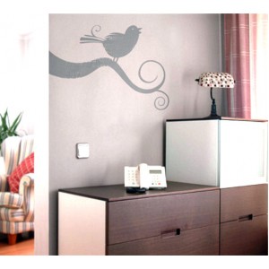 Wall Decoration | Sitting Room  | Bird on a Branch