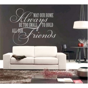 Wall Decoration | Wall Writing  | May Our Home...
