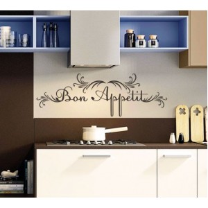 Wall Decoration | Kitchen Wall Words  | Bon appetit 56305