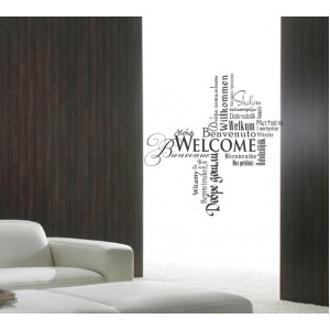 Wall Decoration | Wall Writing | Welcome 58203, Languages 