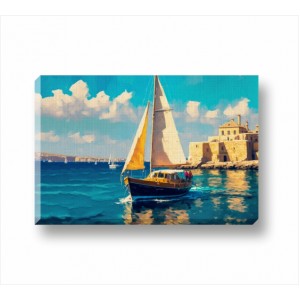 Wall Decoration | Canvas | Boats CP_5102901