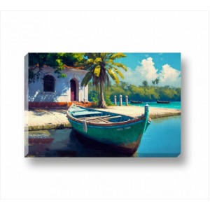 Wall Decoration | Canvas | Boats CP_5102902