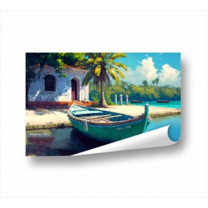 Wall Decoration | Nature Landscapes PP | Boats PP_5102902