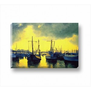 Wall Decoration | Canvas | Boats CP_5200603