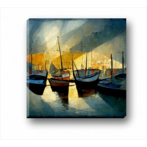 Wall Decoration | Canvas | Boats CP_5200605