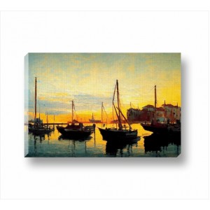 Wall Decoration | Canvas | Boats CP_5200606