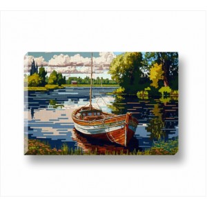 Wall Decoration | Canvas | Boats CP_5202009