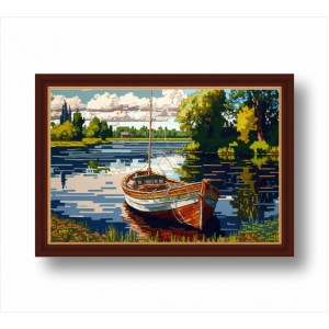 Wall Decoration | Nature Landscapes FP | Boats FP_5202009