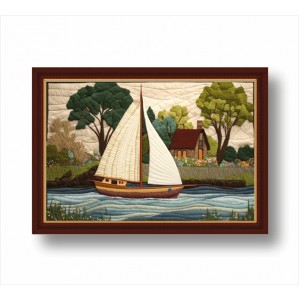 Wall Decoration | Nature Landscapes FP | Boats FP_5202012