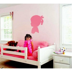 Wall Decoration | Kids Room  | Face Of A Girl