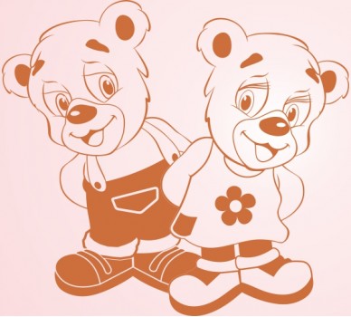 Teddy Bear 05, Friends