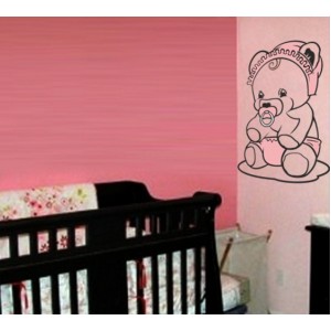 Wall Decoration | Wall Stickers | Teddy Bear 13, Baby