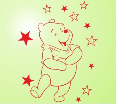 Winnie Pooh Collection, Pooh with stars