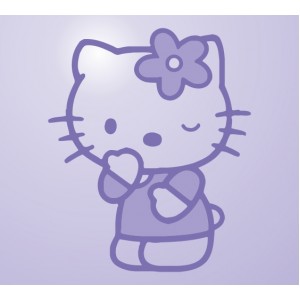 Wall Decoration | More Cartoons  | Hello Kitty 02, Twinking