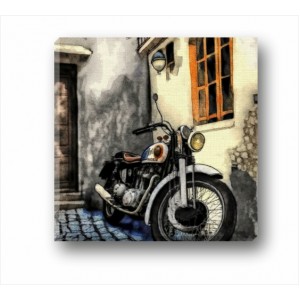 Wall Decoration | People Activities CP | Motorcycle CP_6100100