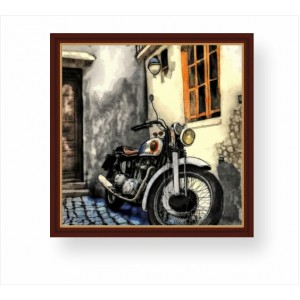 Wall Decoration | Framed | Motorcycle FP_6100100