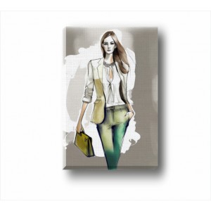 Wall Decoration | Canvas | Woman CP_6401003