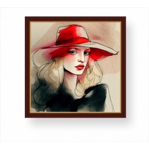 Wall Decoration | Framed | Portrait of a Woman FP_7100701