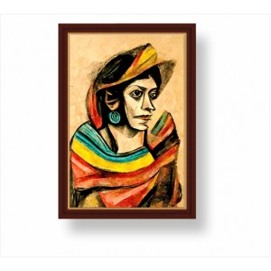 Wall Decoration | Framed | Portrait of a Woman FP_7200503