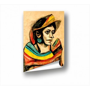 Wall Decoration | Posters | Portrait of a Woman PP_7200503