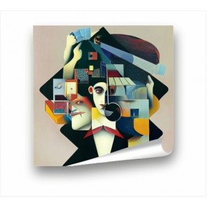Wall Decoration | Abstract PP | Portrait of a Man PP_7300902