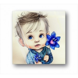 Wall Decoration | For Kids GP | Boy With Flower GP_7400201