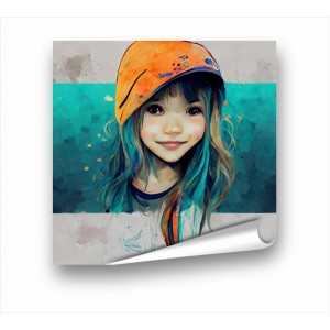 Wall Decoration | Posters | Girl With Beret PP_7400302