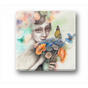Wall Decoration | Canvas | Portrait of a Woman CP_7400602