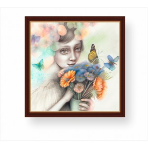 Wall Decoration | Framed | Portrait of a Woman FP_7400602