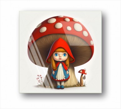 Girl With Mushroom GP_7400802