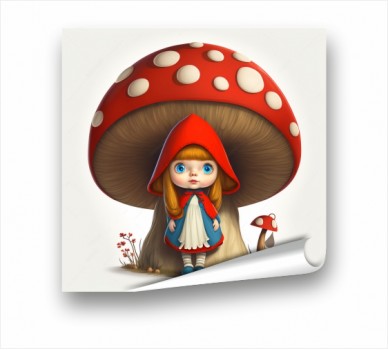  Girl With Mushroom PP_7400802