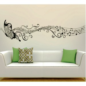 Wall Decoration | Birds, Butterflies  | Butterfly Music
