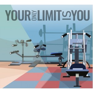 Wall Decoration | Fitness | Your Only Limit