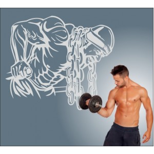 Wall Decoration | Fitness | Bodybuilding 210, Chains