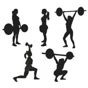 Wall Decoration | Silhouettes | Weights 302, Women