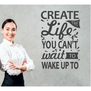 Wall Decoration | Motivating  | Create The Life