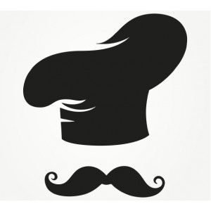 Wall Decoration | Funny  | Cook 971104 Moustache