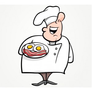 Wall Decoration | Cooks | Cook 971123 Ham and Eggs